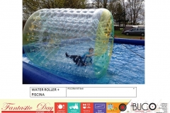 Water Roller + piscina