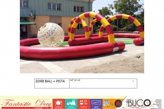 Zorb ball e pista